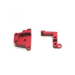 Click here to learn more about the STRC CNC Mach Alum Servo Mnt Brackets :SCX10 II 1pr Red.
