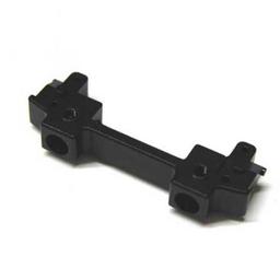 Click here to learn more about the STRC CNC Mach Alum HD Fr Bumper Mnt/Chassis Brace, Blk.