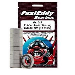 Click here to learn more about the FastEddy Bearings 6x10x3 Rubber Sealed Bearing MR106-2RS (10 Units).