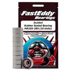 Click here to learn more about the FastEddy Bearings 5x10x4 Rubber Sealed Bearing MR105-2RS (10 Units).