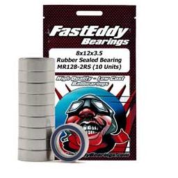 Click here to learn more about the FastEddy Bearings 8x12x3.5 Rubber Sealed Bearing MR128-2RS-10 Units.