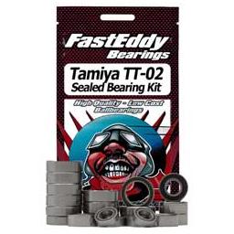 Click here to learn more about the FastEddy Bearings TAM TT-02 Chassis Rubber Sealed Bearing Kit.