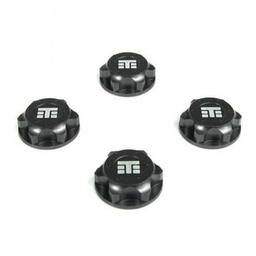 Click here to learn more about the TEKNO RC LLC Wheel Nuts 17mm M12x1.0, T Logo Serrated, 4pc.