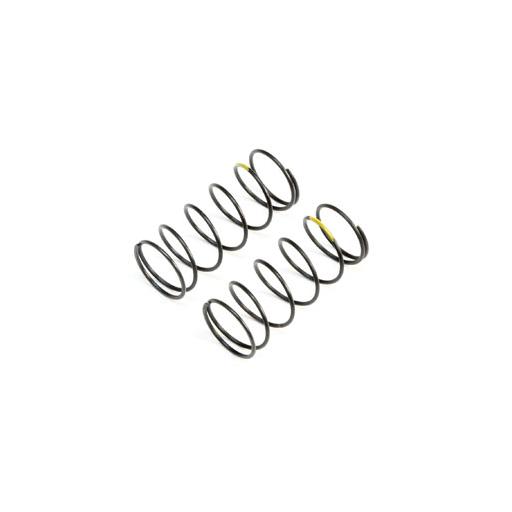 Team Losi Racing Yellow Front Springs, Low Frequency, 12mm (2)