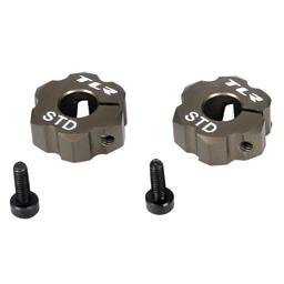 Click here to learn more about the Team Losi Racing Rear Hex, Standard Width, Aluminum: 22.