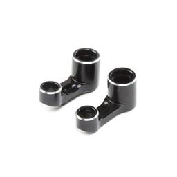 Click here to learn more about the Team Losi Racing Bell Crank Set, Aluminum, Black: 22 5.0.
