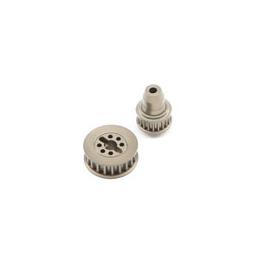 Click here to learn more about the Team Losi Racing Aluminum Pulley Set: 22-4/2.0.