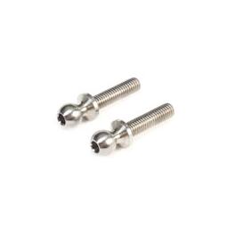 Click here to learn more about the Team Losi Racing Ball Stud, 4.8 x 12mm, Titanium (2).