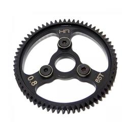 Click here to learn more about the Hot Racing Steel Spur Gear (65T 0.8 Mod)(Gunmetal):Traxxas.