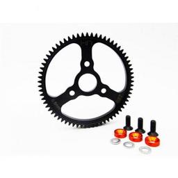 Click here to learn more about the Hot Racing Steel Spur Gear (68T 0.8 Mod)(Orange): Traxxas.