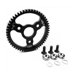 Click here to learn more about the Hot Racing Steel Spur Gear (53t 0.8 Mod)(Gunmetal): Traxxas.