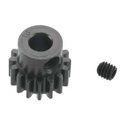 Click here to learn more about the Robinson Racing Products Extra Hard 16 Tooth Blackened Steel 32p Pinion 5mm.