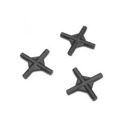Click here to learn more about the TEKNO RC LLC Differential Cross Pins (composite, 3pcs): EB410.