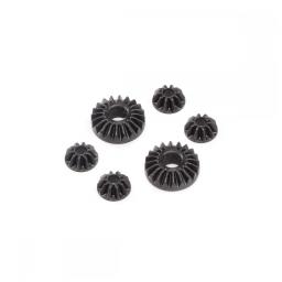 Click here to learn more about the TEKNO RC LLC Composite Differential Gear Set (Int Gears): EB410.