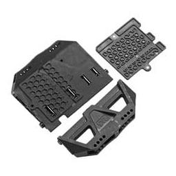 Click here to learn more about the ARRMA AR320252 Front/Rear Shock Mount Radio Tray NERO.