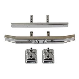 Click here to learn more about the Team Associated CR12 Ford F-150 Bumper Set, chrome.