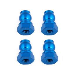 Click here to learn more about the Team Associated Shock Bushings, 10 mm, blue aluminum.