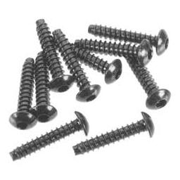 Click here to learn more about the Axial AXA0437 Hex Sckt Tapping Button Hd M3x15mm Blk(10).