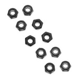 Click here to learn more about the Axial AXA1052 Thin Nylon Locking Hex Nut M3 Black (10).