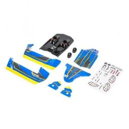 Click here to learn more about the Losi Body Set, Blue/Yellow: Mini 8IGHT-DB.