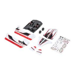 Click here to learn more about the Losi Body Set, White/Red: Mini 8IGHT-DB.