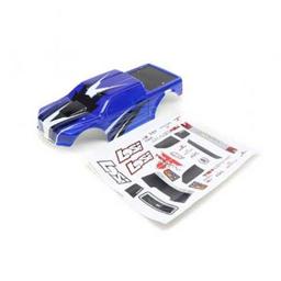 Click here to learn more about the Losi Body Set, Painted, Blue: TENACITY MT.