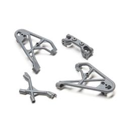 Click here to learn more about the Losi Fr Shk Tower/Brace & Camber Link Mnt,Gray:Rock Rey.