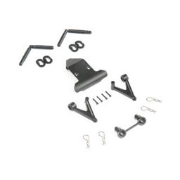 Click here to learn more about the Losi Front Bumper & Body Mount Set: 22S ST.