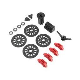 Click here to learn more about the Losi Brake and Spare Tire Accessory Set: Super Baja Rey.