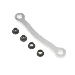 Click here to learn more about the Losi Steering Drag Link, Silver: DBXL-E, MTXL.