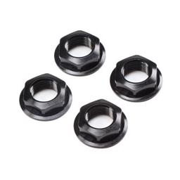 Click here to learn more about the Losi 17mm Flanged Wheel Nut, Black (4): Super Rock Rey.