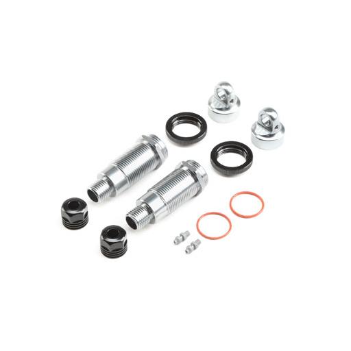 Losi Shock Body and Collar Set, Front (2): SuperRockRey