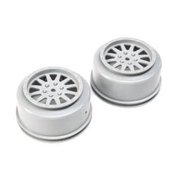 Click here to learn more about the Losi Wheels, Grey (2): Tenacity DB/SCT.