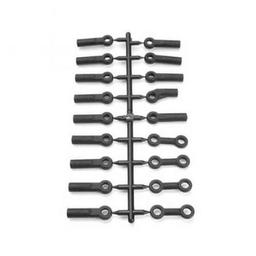 Click here to learn more about the TEKNO RC LLC Rod End Set (turnbuckles,sway bar,steering): EB410.