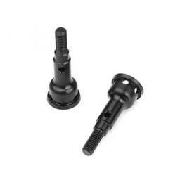 Click here to learn more about the TEKNO RC LLC Stub Axles (rear, hardened steel, 2pcs): EB410.
