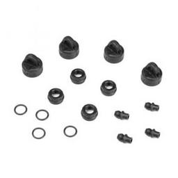 Click here to learn more about the TEKNO RC LLC Shock/Cartridge Cap & Bushing Set (4 each): EB410.