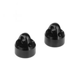 Click here to learn more about the TEKNO RC LLC Shock Caps (7075, emulsion, black ano, 2pcs).