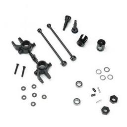 Click here to learn more about the TEKNO RC LLC M6 Driveshafts and Steering Blocks (Slash)(Fr,6mm).