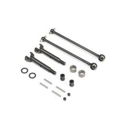 Click here to learn more about the Team Losi Racing Steel CVA Driveshaft Set, SR Diff: 22 5.0 SR.