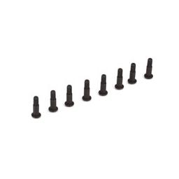 Click here to learn more about the Team Losi Racing King Pin Screws (8): 22-4.