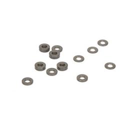 Click here to learn more about the Team Losi Racing Caster Block Alum Ballstud Spacers (4ea): 22-4.