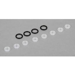 Click here to learn more about the Team Losi Racing X-Ring Seals (8), Lower Cap Seals (4): All 8IGHT.