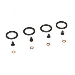 Click here to learn more about the Team Losi Racing Bleeder Shock Cap Screw & Washers(4): 22/22T.