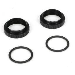Click here to learn more about the Team Losi Racing Shock Preload Adjuster Nut w/ O-rings: 22.