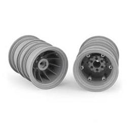 Click here to learn more about the JConcepts, Inc. Krimson Dually 2.6 dual wheels w adaptors(2)-Gray.
