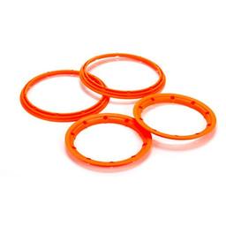 Click here to learn more about the Losi Beadlock Set, Inner & Outer Flour Orange(2): 5T.