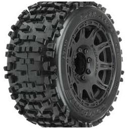 Click here to learn more about the Pro-line Racing Badlands 3.8" MTD Raid 8x32 Wheels 17mm MT F/R.