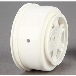 Click here to learn more about the Team Losi Racing Wheel, White (2): 22SCT.