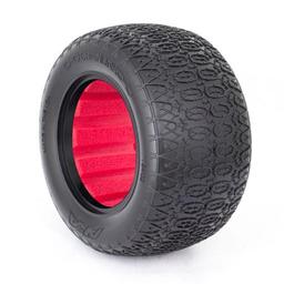 Click here to learn more about the AKA PRODUCTS, INC. 1:10 ST SLICKS (Clay) w/Red Insrt.