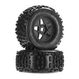 Click here to learn more about the ARRMA AR510092 dBoots Backflip MT 6S Tire Wheel Set.